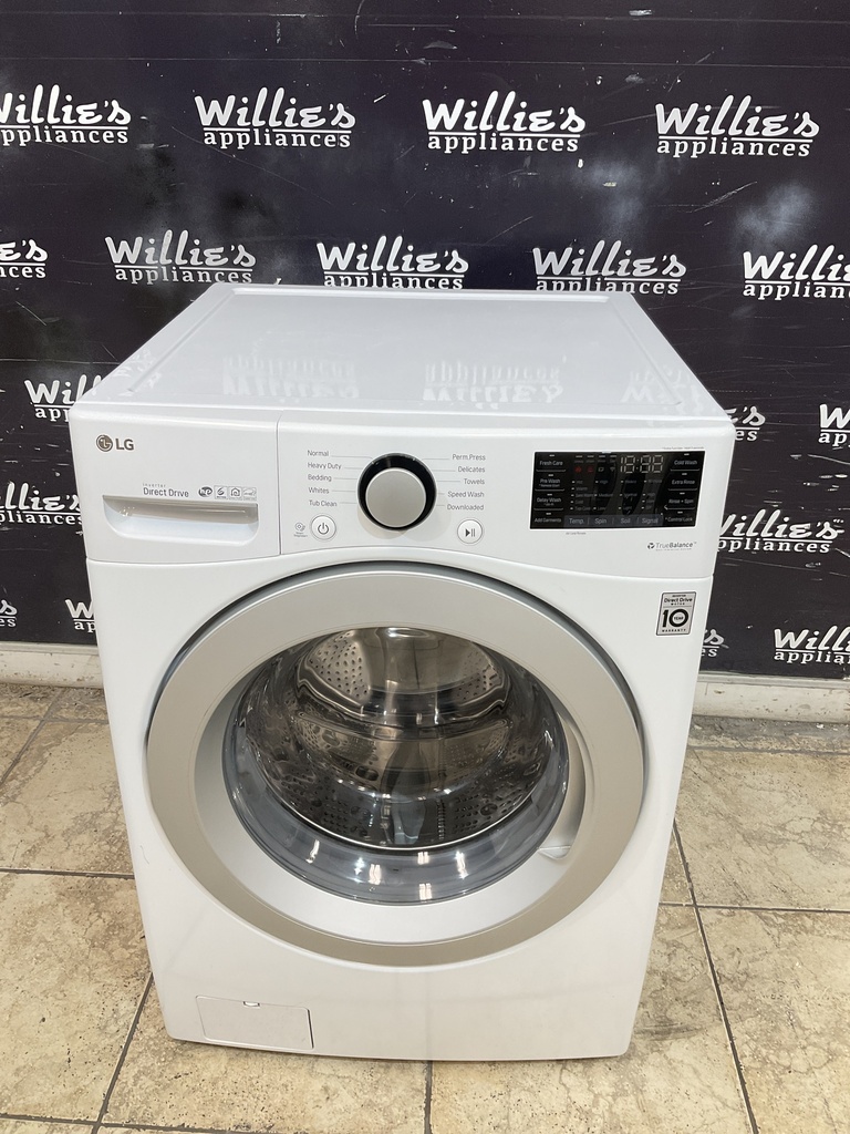 Lg Used Washer Front-load 27inches (White)