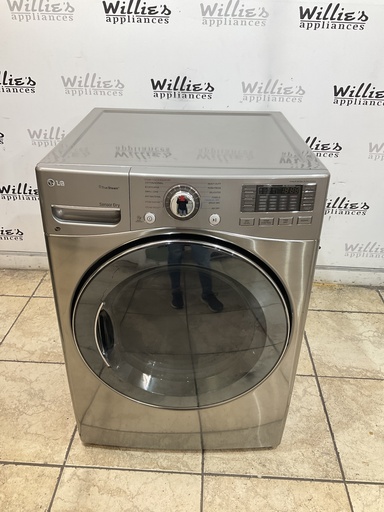 [102354] Lg Used Natural Gas Dryer 27inches (Grey) 