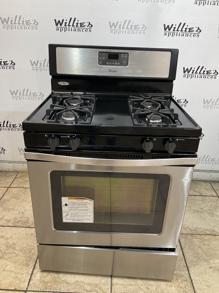 Frigidaire Used Natural Gas Stove 30inches (Stainless Steel) 