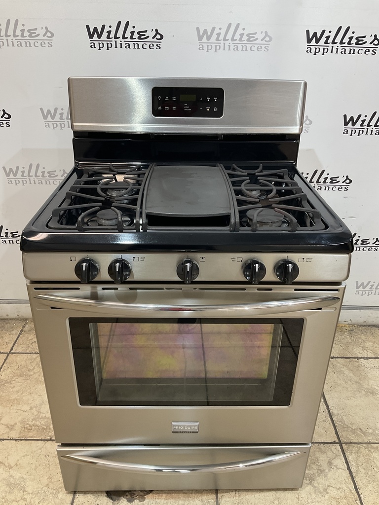 Frigidaire Used Natural Gas Stove 30inches (Stainless Steel) 