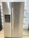 Whirlpool Used Refrigerator Side by Side 36x69 1/2” (Stainless Steel) 