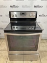 Whirlpool Used Electric Stove 220volts (40/50 AMP) 30inches {no cord} (Stainless Steel) 