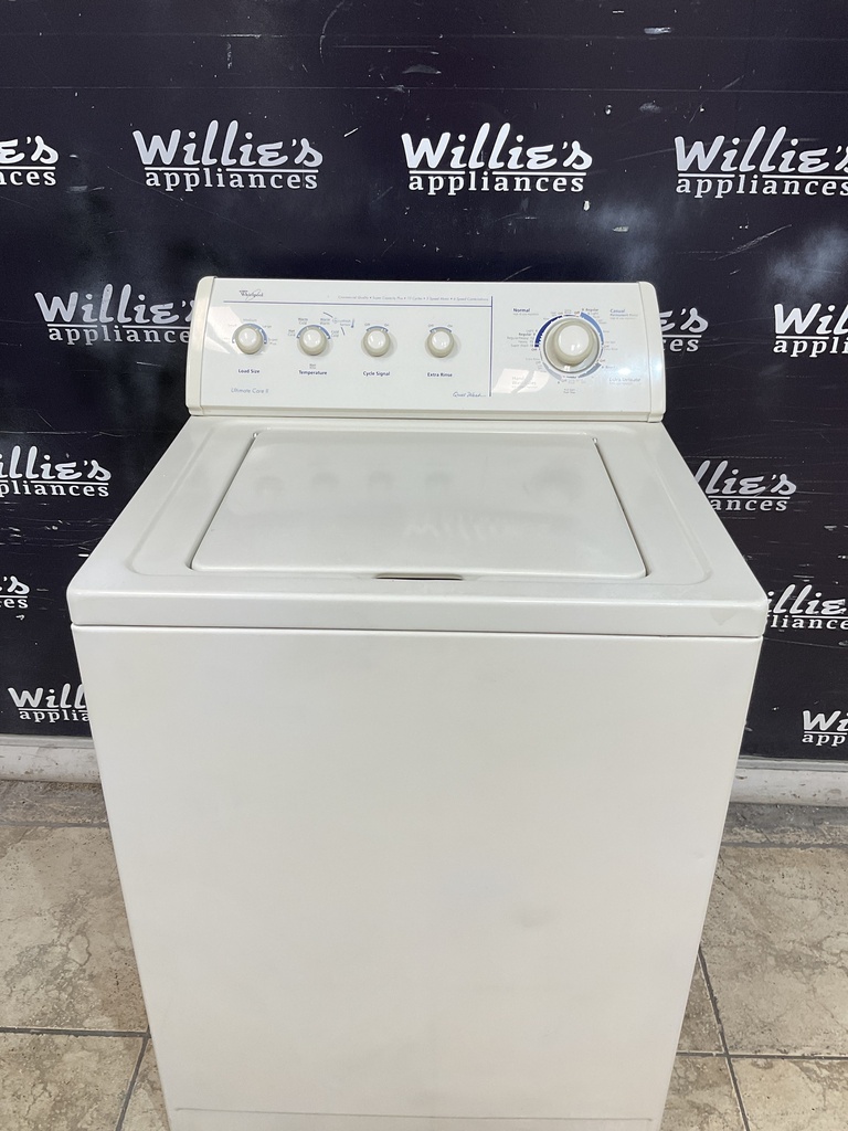 Whirlpool Used Washer Top-load 27inches (Bisque) 