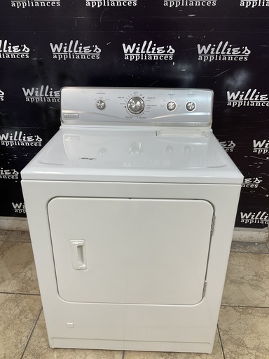 [102424] Maytag Used Natural Gas Dryer 29inches (White) 
