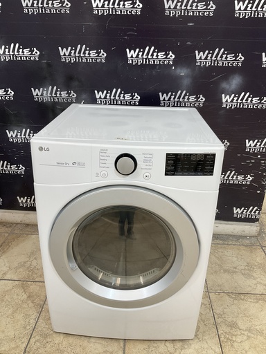 [102425] LG Used Natural Gas Dryer 27inches (White) 