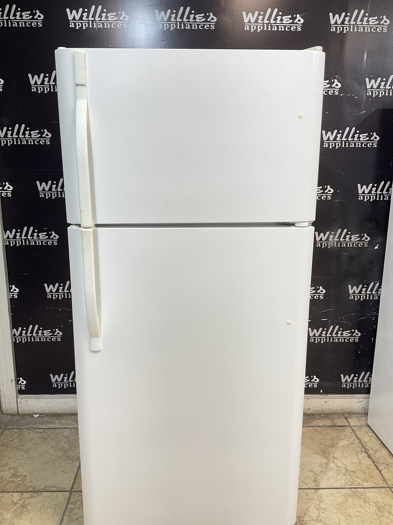 Kenmore Used Refrigerator Top and Bottom 30x66 (White) 
