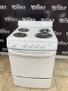 Hotpoint Used Electric Stove 220volts (40/50 AMP) 24inches {no cord} (White) 