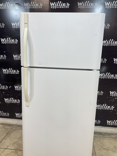 [102446] Kenmore Used Refrigerator Top and Bottom 30x66 (White) 