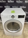 Lg Used Electric Dryer 220volts (30 AMP) 27inches {3 prong} (White)