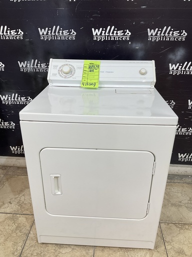 [102479] Whirlpool Used Electric Dryer 220volts (30 AMP) 29inches {4 prong} (White)
