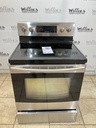 Samsung Used Electric Stove 220volts (40/50 AMP) 30inches {no cord} (Stainless steel)
