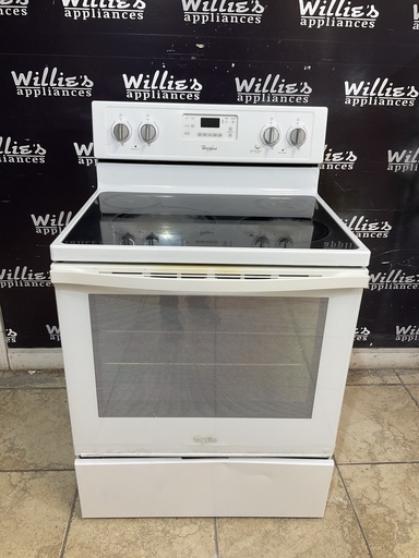 [102497] Whirlpool Used Electric Stove 220volts (40/50 AMP) {no cord} (White) 