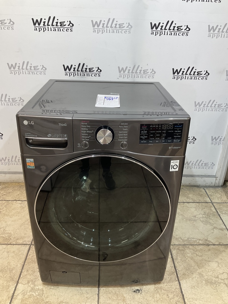 Lg Used Washer Front-load 27inches (Dark Grey) 