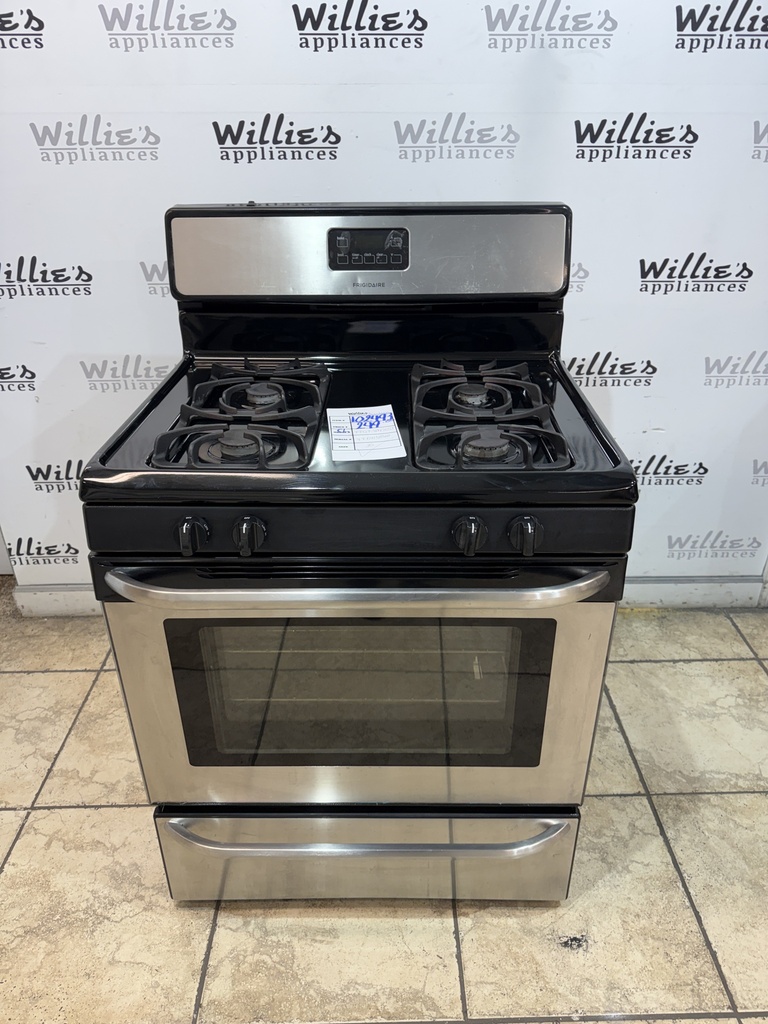 Frigidaire Used Natural Gas Stove 30inches (Stainless Steel)