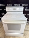 Ge Used Electric Stove 220volts (40/50 AMP) 30inches {3 prong} (White) 
