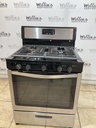 Whirlpool Used Natural Gas Stove 30inches (Stainless Steel) 