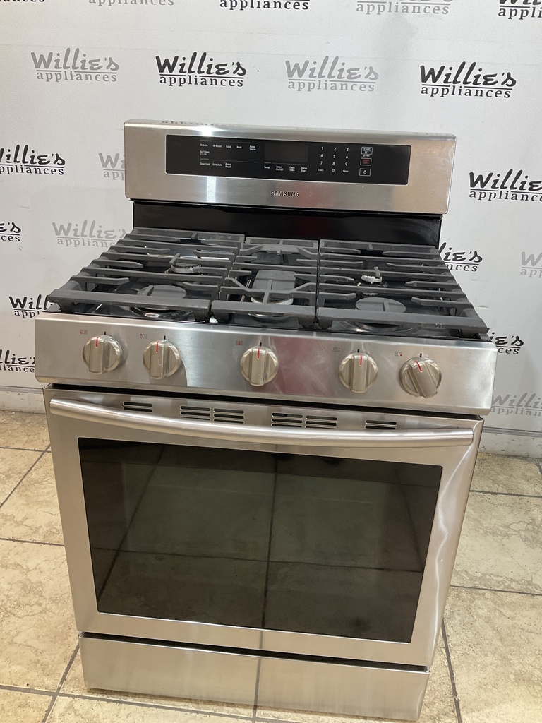 Samsung Used Natural Gas Stove 30inches (Stainless Steel) 