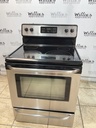 Frigidaire Used Electric Stove 220volts (40/50 AMP) 30inches {no cord} (Stainless steel) 