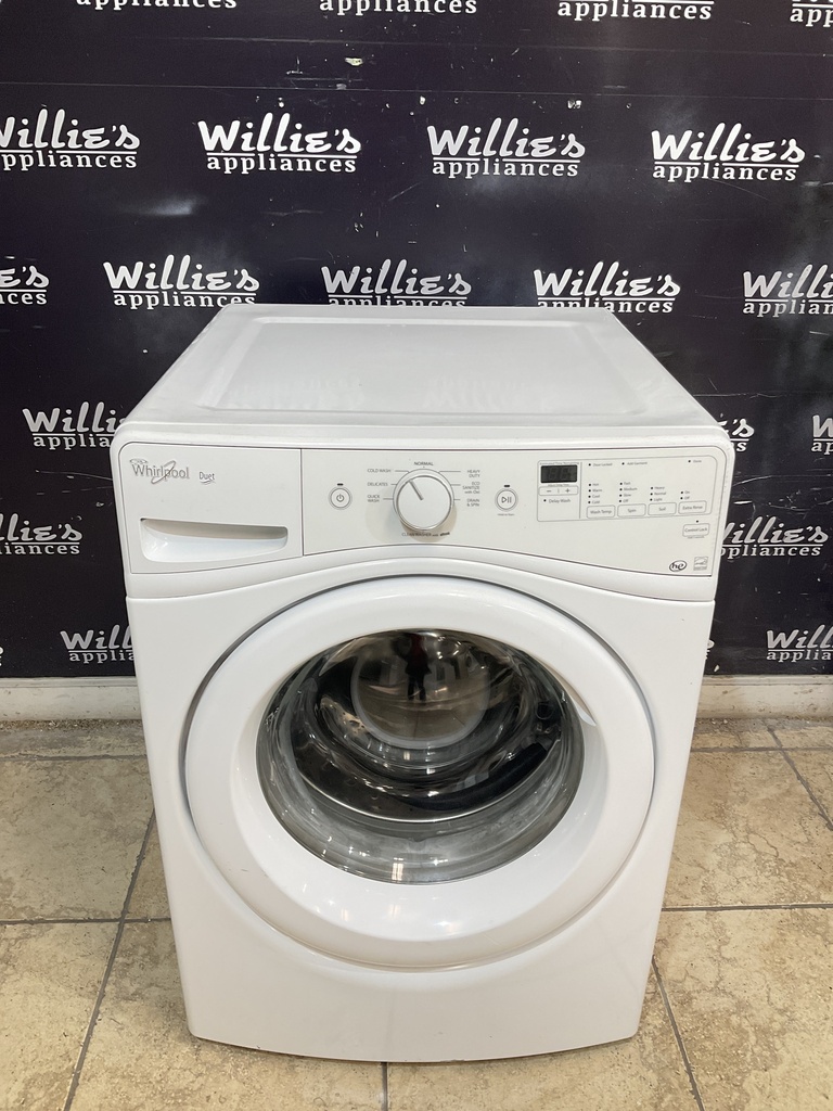 Whirlpool Used Washer Front-load 27inches (White) 