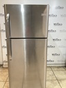 Frigidaire Used Refrigerator Top and Bottom 30x69” (Stainless Steel) 