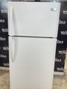 Frigidaire Used Refrigerator Top and Bottom 30x66 (White) 