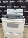 Magic Chef Used Electric Stove 220volts (40/50 AMP) 30inches {4 prong} (White) 