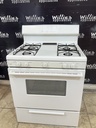 Frigidaire Used Natural Gas Stove 30inches (White)