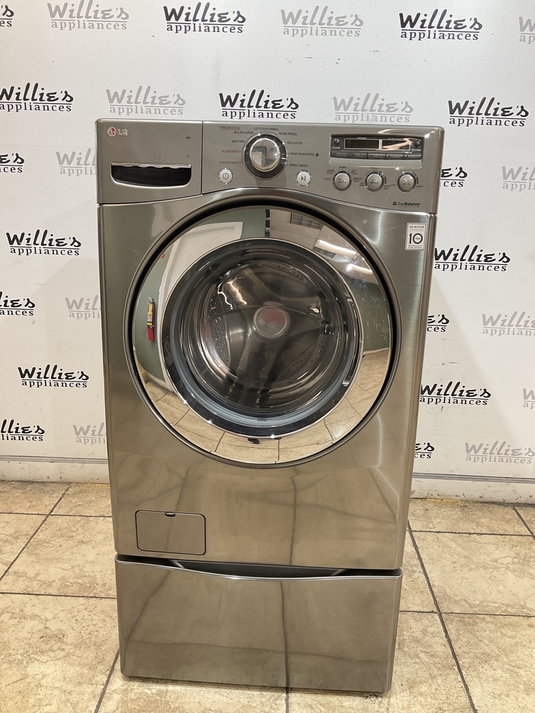 Lg Used Washer Front-load 27inches (Grey) 