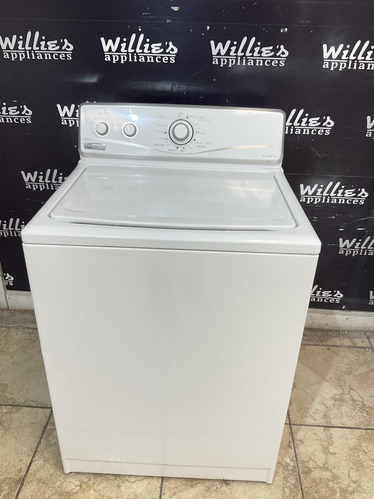Maytag Used Washer Top-load 27inches (White) 