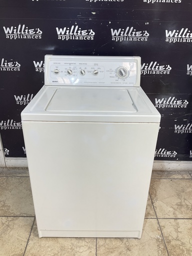 [102599] Kenmore Used Washer Top-load 27inches (White) 