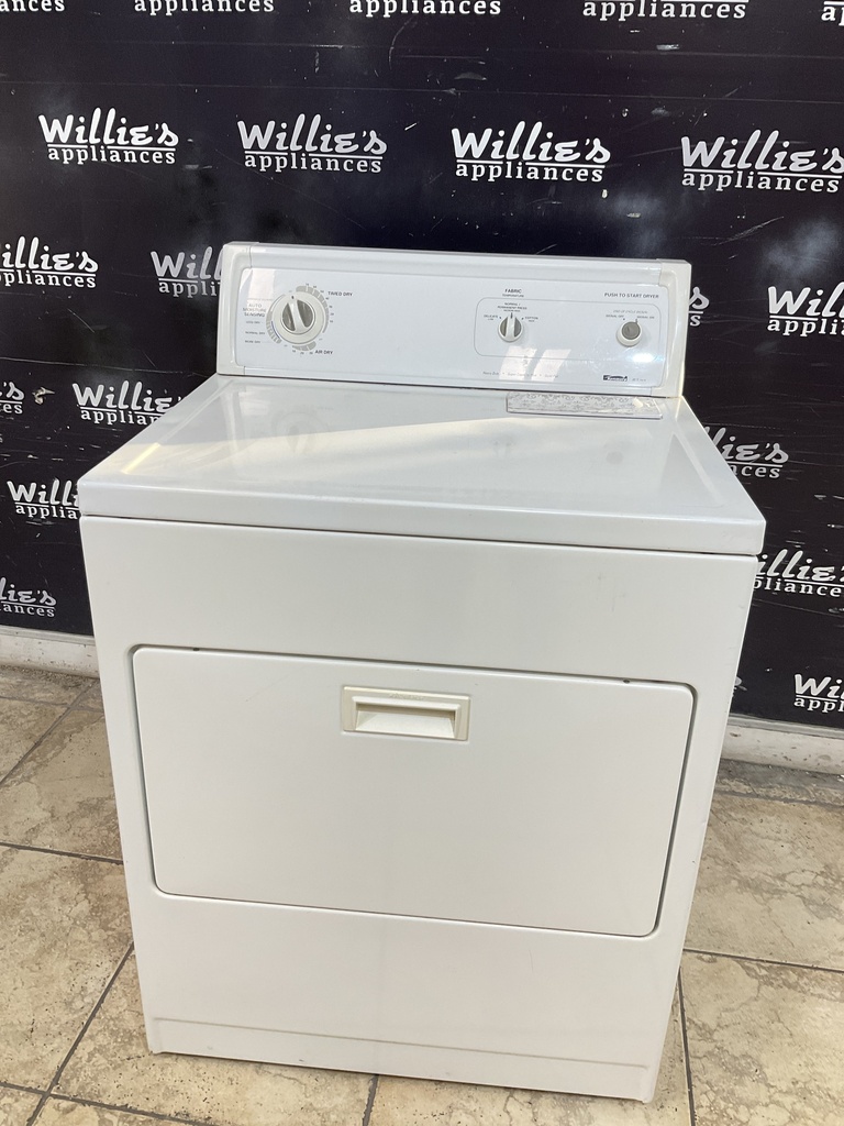 Kenmore Used Electric Dryer 220volts (30 AMP) 29inches {3 prong} (White) 