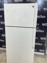 Ge Used Refrigerator Top and Bottom 28x67 (Bisque) 