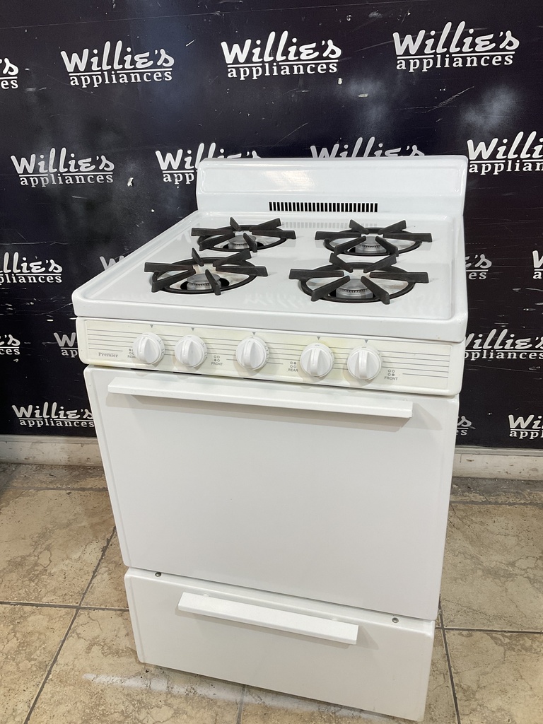 Hotpoint Used Natural Gas Stove 24inches (White) 