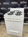 Hotpoint Used Natural Gas Stove 24inches (White) 