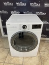 Lg Used Electric Dryer 220volts (30 AMP) 27inches {no cord} (White) 