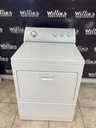 Whirlpool Used Electric Dryer 220volts (30 AMP) 27inches {4 prong} (White)