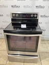 Whirlpool Used Electric Stove 220volts (40/50 AMP) 30inches {no cord} (Stainless Steel) 