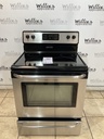 Frigidaire Used Electric Stove 220volts (40/50AMP) 30inches {4 prong} (Stainless steel) 