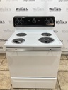 Ge Used Electric Stove 220volts (40/50 AMP) 30inches {no cord} (White/Black) 