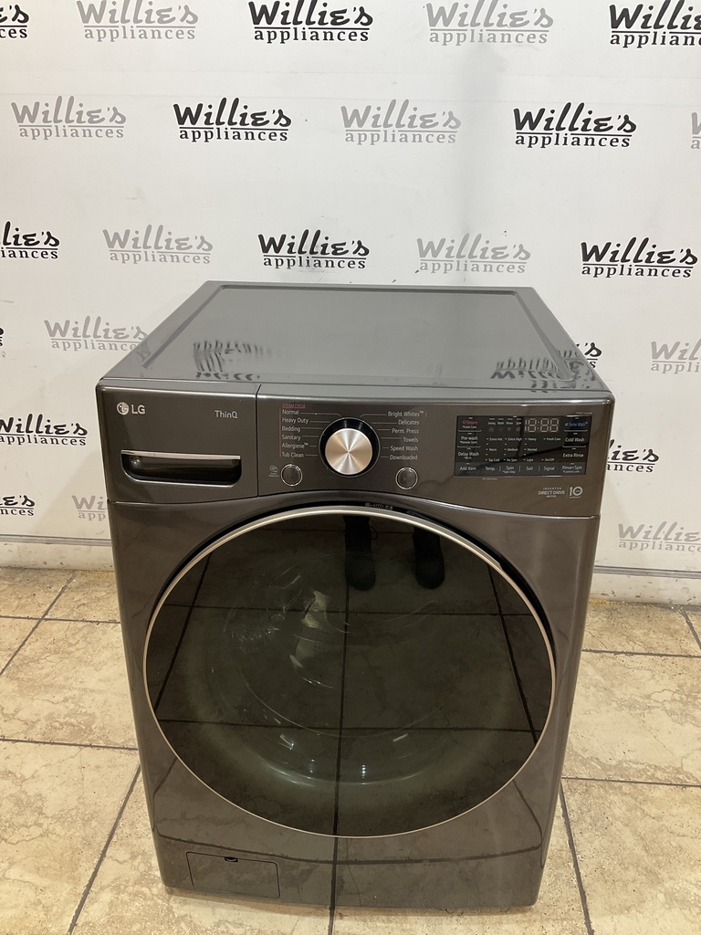 Lg Used Washer Front-load 27inches (Black) 