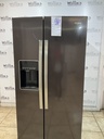 Whirlpool Used Refrigerator Side by Side 36x69 (Black Stainless)