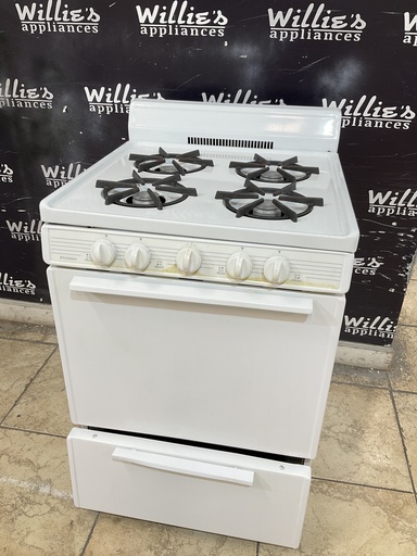 [102666] Premier Used Natural Gas Stove 24inches (White) 
