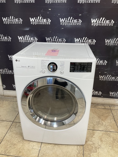 [102677] Lg Used Natural Gas Dryer 27inches (White) 