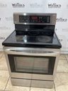 Lg  Used Electric Stove 220volts (40/50 AMP) 30inches {no cord} (Stainless steel) 