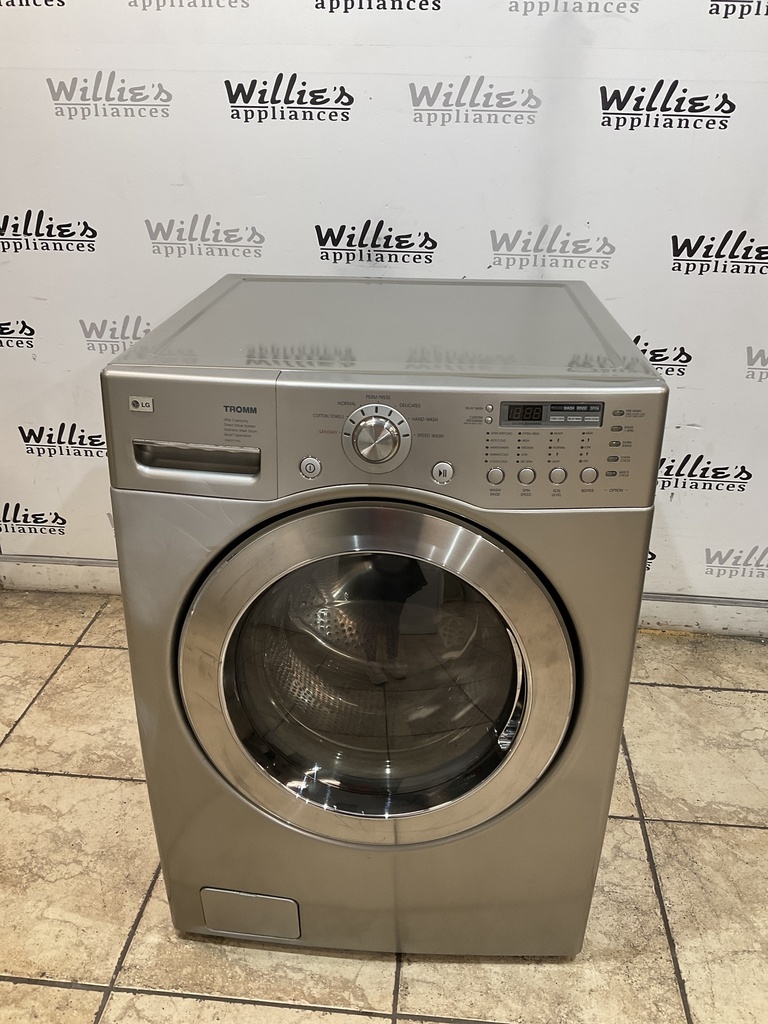 Lg Used Washer Front-load 27inches (Titanium ) 