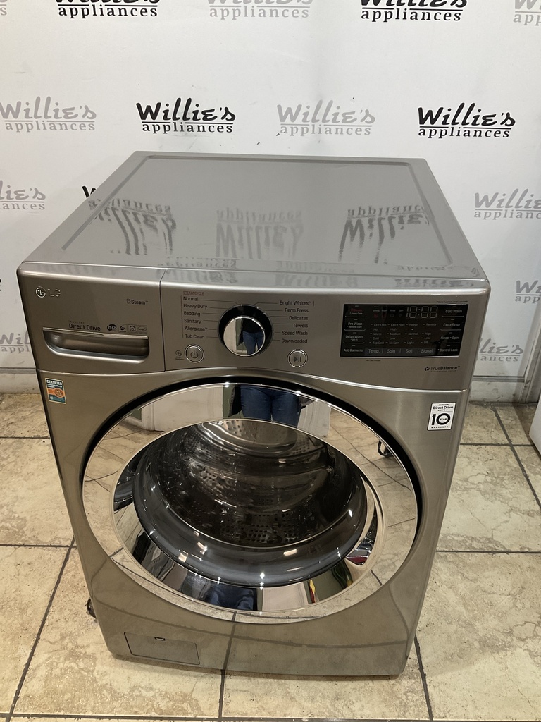 Lg Used Washer Front-load 27inches (Grey) 