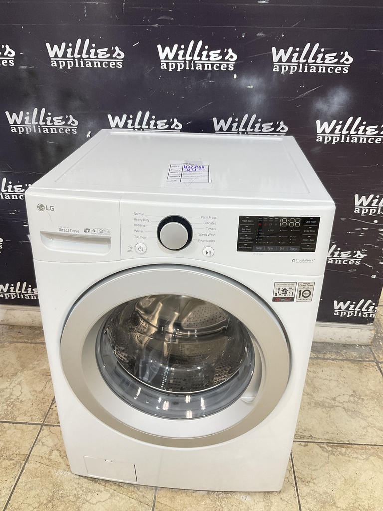 Lg Used Washer Front-load 27inches (White) 