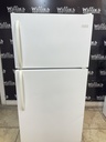 Frigidaire Used Refrigerator Top and Bottom 28 1/2” x 60” (White)