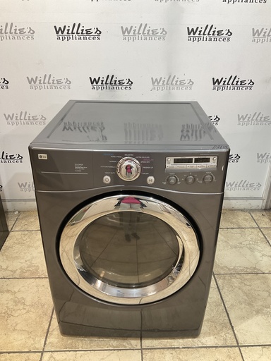 [102873] Lg Used Natural Gas Dryer 27inches (Grey) 