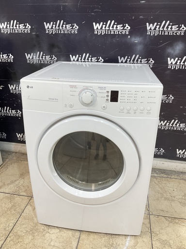 [102885] Lg Used Natural Gas Dryer 27inches (White)
